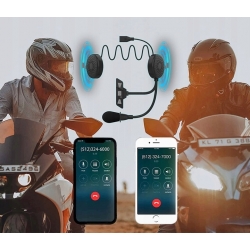 KADY zestaw słuchawkowy na motocykl Bluetooth 5.2